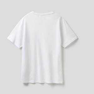 High Quality Short Sleeve <b>Striped</b> <b>T</b>-<b>Shirts</b> Custom Tunics Top Made From Cotton/Bamboo Fiber - Product Image 3