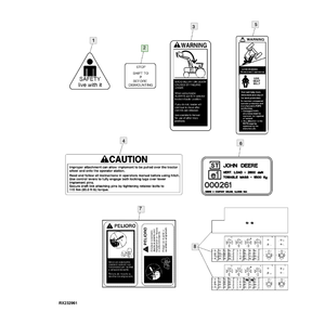 Pièce de rechange pour tracteur JD, numéro de pièce R114802, accessoire de moteur de tracteur de haute qualité, durable, pièce de rechange d'identification - Product Image 4