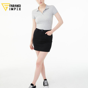 Striped Wholesale 100 Polo Shirt Women Pink Clear Purple Black Yellow Green Silver Gold Custom <b>Red</b> White Orange Light cotton - Product Image 4