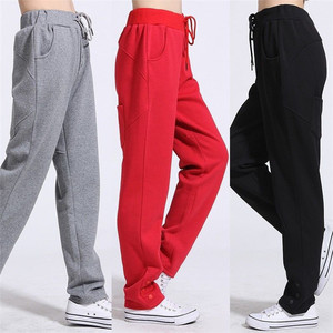 Gym fitness logo personnalisé femmes pantalons de survêtement personnalisé Joggers femmes couleur unie lâche Sweat femme pantalon Fitness Corset - Product Image 4