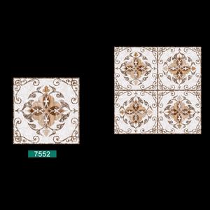 Carrelage de sol en porcelaine polie design indien 40x40cm - Product Image 4