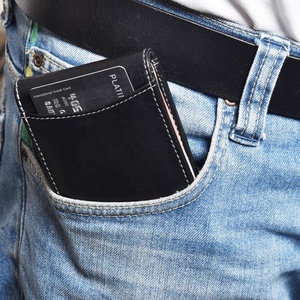 Wholesale Supply RFID <b>Black</b> <b>Wallet</b> <b>for</b> <b>Men</b> High Quality Leather <b>Wallet</b> <b>for</b> Business Professionals <b>for</b> Sale - Product Image 6