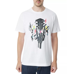 เสื้อยืดคอกลมสีขาวแบบสบายๆ สไตล์ลำลอง ออกแบบใหม่ตามสั่ง สำหรับเด็กผู้ชาย/ผู้ชาย ตามความต้องการของลูกค้า - Product Image 2
