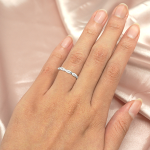 Anillos Elegantes de Plata de Ley 925 para Mujer, Regalo de Compromiso, Boda, Aniversario, Fiesta, Modernos y de Alta Calidad - Product Image 2