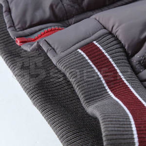 Doudoune d'hiver décontractée pour hommes avec col montant mince et solide Vêtements d'extérieur chauds - Product Image 4