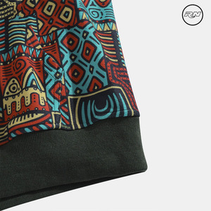 เสื้อฮู้ดผ้าฟลีซแบบสวมหัว ยูนิเซ็กซ์ ผ้าฝ้าย 100%  ขายส่ง  รับสกรีนโลโก้  ป้องกันขนร่วง แห้งเร็ว - Product Image 5