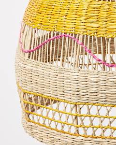 Elegant Yellow Coastal Seagrass Pendant Light <b>Modern</b> Classic Design Handmade Indoor <b>Lamp</b> <b>Shade</b> From Vietnam Low Cost - Product Image 2