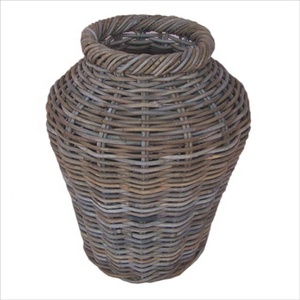 Cesta de toalla de ratán Natural para la colada, para la casa - Product Image 1