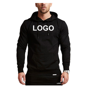 Meilleur prix personnalisé conception Simple hommes femmes respirant col rond sweats à capuche à manches longues sérigraphie grande taille 100% coton - Product Image 4