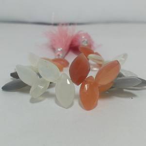 ลูกปัดอัญมณีทรงเหลี่ยมเพชรพลอยธรรมชาติขนาด5มม. 10มม. - Product Image 2