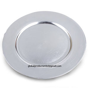 La más nueva placa de cargador de Acero acabado pulido para bodas restaurantes hoteles 2025 - Product Image 2