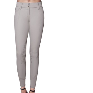 Hot Picks Horse Riding Breeches Competition Wear Pants Equestrian Clothing Custom Design Jodhpurs Breeches With <b>Knee</b> <b>Patch</b> - Product Image 2