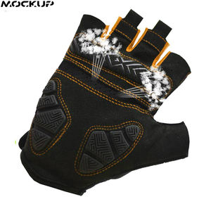 ถุงมือปั่นจักรยานครึ่งนิ้วสำหรับกีฬากลางแจ้งและอุปกรณ์ที่มีสไตล์สำหรับนักปั่นจักรยาน - Product Image 2