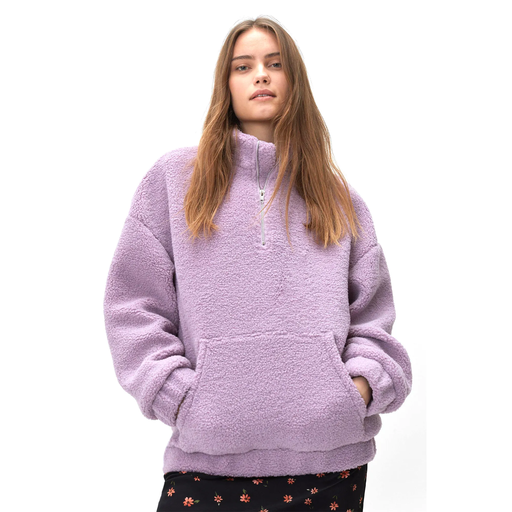 Women's Sweatshirt OEM Custom Heavyweight Cotton Women Sweatshirt in high quality suitable price best selling product in USA UK