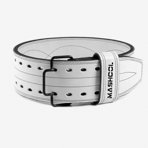 Cinturón de gimnasio de levantamiento de pesas de cuero de alta calidad 2025, cinturón de entrenamiento de gimnasio de cuero de gamuza de 4 pulgadas de ancho, cinturón de entrenamiento de soporte trasero resistente - Product Image 6