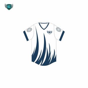 Chemise de baseball unisexe personnalisée imprimée par sublimation 3D Vêtements de sport respirants de haute qualité pour adultes Logo personnalisé pour softball - Product Image 3