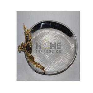 En laiton Fleur Feuille Poignées Martelé Plateau de Service - Product Image 3