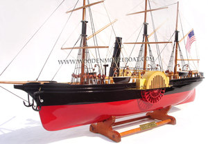 Modelo de Barco Artesanal de Madera de Vietnam SS - GIA NHIEN CO. LTD TS0124P - Product Image 2