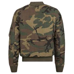 Haute Qualité Sur Mesure Camouflage Baseball Varsity Vestes Hommes Hiver Chaud Réversible Lumière Chenille Letterman En Gros - Product Image 2