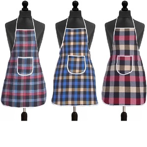 ผ้าฝ้ายอินทรีย์100% GOTS ได้รับการรับรองผ้ากันเปื้อนที่มีกระเป๋า - Product Image 1