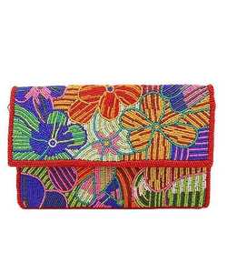 Sac à main brodé de fleurs à perles pour femme, pochette, portefeuille, costume de fête, nouvelle collection, 2020 - Product Image 2