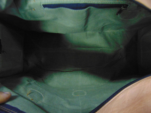 Bolso de Lona Bohemio de Cuero Genuino LOWELL CRAFT con Cierre de Cremallera, Ecológico, Unisex y para Gimnasio - Product Image 4