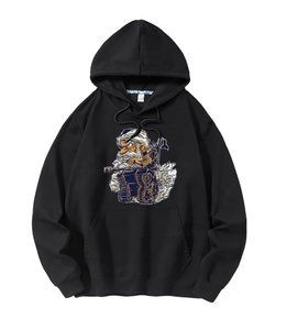 Unisex Winter Heavyweight Fleece Pullover Hoodie High Quality Cotton Oversized Design Customizable 3D for Embroidery Men - Product Image 4