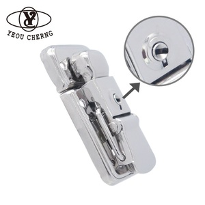Cerrojo de Metal duradero de alta calidad para caja musical de guitarra, accesorio de bloqueo de caja, HC252, directo de fábrica - Product Image 1