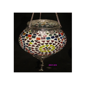 ที่กําหนดเองขายส่งการออกแบบที่ไม่ซ้ํากันโบราณตกแต่ง Tealight สัญญากระจกและโลหะ - Product Image 1