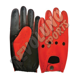 Gants de conduite de haute qualité hommes nouveauté véritable gants de conduite en cuir de qualité supérieure femmes personnalisé Durable - Product Image 5