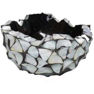 Grossiste Fabrication de luxe Décoration intérieure Artisanat Vase de sol Tendance à la mode Incrustation de nacre du Vietnam - Product Image 5