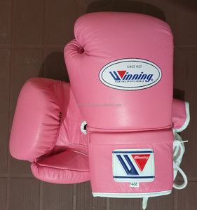 Gants d'entraînement Muay Thai & MMA de haute qualité avec logo personnalisé 10oz-16oz demi-doigt en cuir PU avec poignet lacé - Product Image 4