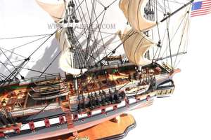 โมเดลเรือทำจากไม้สำหรับเป็นของขวัญแปลกใหม่โมเดลไม้สำหรับทำหัตถกรรมจากไม้ - Product Image 4