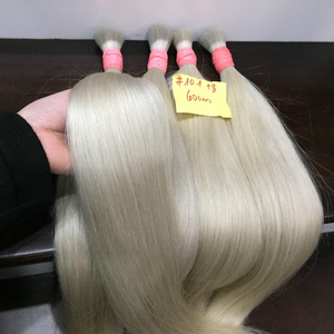 Cheveux vietnamiens crus populaires 2023 couleur #10.1 cheveux en vrac de 100% extension de cheveux vierges de haute qualité - Product Image 1