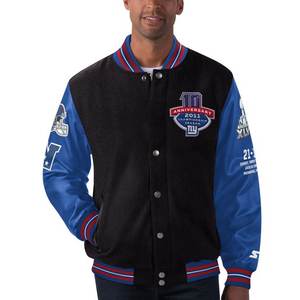 Chaqueta personalizada de invierno para hombre, chaqueta de béisbol en blanco, para la universidad - Product Image 5