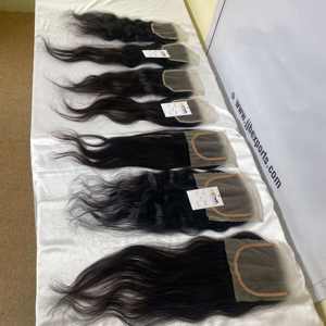 Raw Indian Straight Curly Human Hair Bundles, 13X4 13X6 Hd Pre Plucked Lace Frontal, 5X5 6X6 Swiss Hd Lace Closure Hair Vendor - Product Image 3