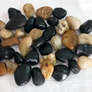 Graviers et galets naturels de grande taille, mélange de couleurs, pierre naturelle, écologique, durable, non toxique, garantie 5 ans et plus - Product Image 1