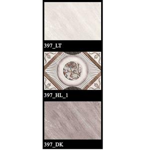 Conception à la main de haute qualité porcelaine ciment fleur mur carreaux de céramique 30x45cm - Product Image 5