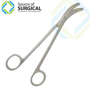 Ciseaux utérins Sims pour la salle d'opération Ciseaux utérins Sims de haute qualité Ciseaux chirurgicaux de gynécologie en acier inoxydable - Product Image 2