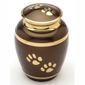 New Hot Selling Wholesale Cremation Urn Brass Cremation Urn Human Funeral Ashes <b>Keepsake</b> Metal <b>Memorial</b> Cremation Urns - Product Image 6
