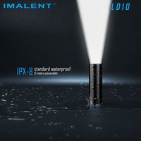 IMALENT LD10 lampe de poche LED taille pouce 1200 lumens torche avec écran OLED pour les besoins d'edc