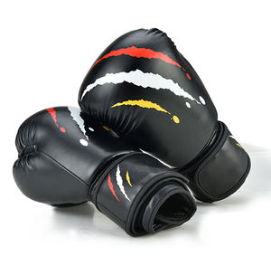 Novedades Último diseño Guantes de boxeo de material de alta calidad Guantes de lucha de boxeo impresos con logotipo personalizado profesional a la venta - Product Image 1