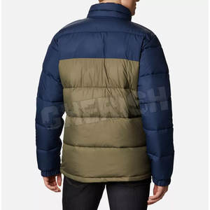 Chaqueta acolchada de poliéster personalizada para hombre, para exteriores, para invierno - Product Image 4