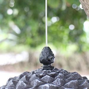 Jardim Jardin Garten jardim Metal <span class=keywords><strong>Acorn</strong></span> forma malha decorativa Porca pássaro alimentador - Product Image 4