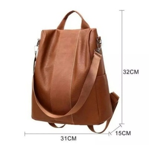Women's Latest Design Leather Handbag Hot Sale Daily Use <b>Backpack</b> - Product Image 3