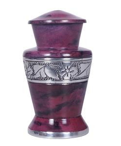 American Style Metal Keepsake Urn for Human Ashes for <b>Baby's</b> <b>Memorial</b> Strong <b>memorial</b> Brown funeral American style keepsake urn - Product Image 4