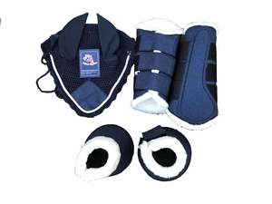 Jeu de tapis de selle de cheval personnalisable Matériau pailleté de haute qualité disponible en différentes couleurs et tailles - Product Image 2