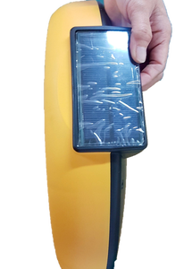 Saso chứng nhận năng lượng mặt trời hướng dương nhấp nháy cảnh báo ánh sáng với siêu sáng LED sạc pin Made Đài Loan bền PC chất liệu - Product Image 4