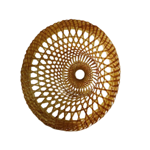 เวียดนามขนาดเล็ก Handmadehat รูปร่างโคมไฟไม้ไผ่,ธรรมชาติไม้ไผ่โคมไฟ,Handwwoven ไม้ไผ่จี้โคมไฟ - Product Image 1