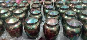 ทองเหลือง RAKU เผาศพสัตว์เลี้ยงขนาดใหญ่ URN อุปกรณ์งานศพ Brassworld อินเดีย - Product Image 6